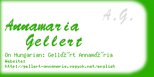 annamaria gellert business card